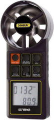 General - 0 to 3,000 Ft./Min Air Airflow Meter - 94°F Max - Exact Tool & Supply