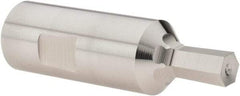 Hassay-Savage - 5mm Hexagon Rotary Broach - 5/16" Depth of Cut, 1/2" Shank - Exact Tool & Supply
