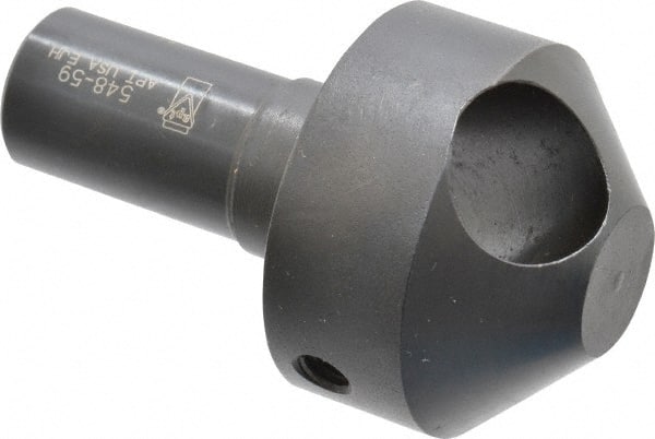 APT - 1 to 1-1/2" Hole Diam, 90° Included Angle, #5 Indexable Cutter Countersink - Exact Tool & Supply