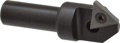 APT - 82° Included Angle, 3/4" Max Cut Diam, 3/4mm Body Diam, 1/2" Shank Diam, 2-3/8" OAL, Indexable Countersink - 1 Triangle Insert, TPGH 321 Insert Style, Positive Rake, Series CC - Exact Tool & Supply