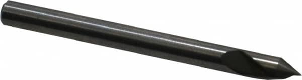 M.A. Ford - 1/8" Head Diam, 1/8" Shank Diam, 1 Flute 60° Solid Carbide Countersink - Exact Tool & Supply