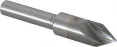 M.A. Ford - 3/8" Head Diam, 1/4" Shank Diam, 1 Flute 60° Solid Carbide Countersink - Exact Tool & Supply