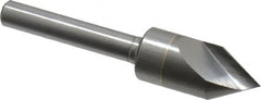 M.A. Ford - 1/2" Head Diam, 1/4" Shank Diam, 1 Flute 60° Solid Carbide Countersink - Exact Tool & Supply
