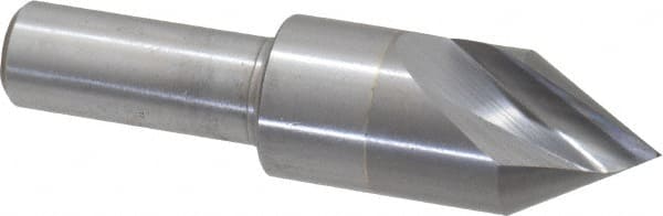 M.A. Ford - 3/4" Head Diam, 1/2" Shank Diam, 1 Flute 60° Solid Carbide Countersink - Exact Tool & Supply
