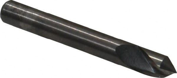 M.A. Ford - 1/4" Head Diam, 1/4" Shank Diam, 1 Flute 82° Solid Carbide Countersink - Exact Tool & Supply