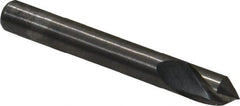 M.A. Ford - 1/4" Head Diam, 1/4" Shank Diam, 1 Flute 82° Solid Carbide Countersink - Exact Tool & Supply