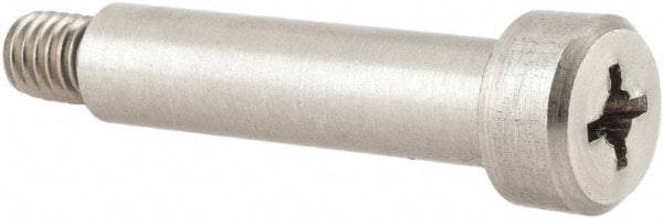 Electro Hardware - Shoulder Screws & Stripper Bolts; Type: Precision Shoulder Screw ; System of Measurement: Inch ; Shoulder Diameter (Inch): 5/32 ; Thread Size: #6-32 ; Shoulder Length (Inch): 1/8 ; Drive Type: Phillips - Exact Tool & Supply