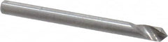 M.A. Ford - 1/8" Head Diam, 1/8" Shank Diam, 1 Flute 90° Solid Carbide Countersink - Exact Tool & Supply
