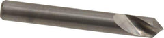 M.A. Ford - 1/4" Head Diam, 1/4" Shank Diam, 1 Flute 90° Solid Carbide Countersink - Bright Finish, 2" OAL, 0.045" Nose Diam, Single End, Straight Shank, Right Hand Cut - Exact Tool & Supply