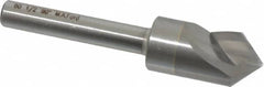 M.A. Ford - 1/2" Head Diam, 1/4" Shank Diam, 1 Flute 90° Solid Carbide Countersink - Exact Tool & Supply