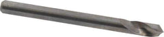 M.A. Ford - 1/8" Head Diam, 1/8" Shank Diam, 1 Flute 100° Solid Carbide Countersink - Bright Finish, 1-1/2" OAL, 0.03" Nose Diam, Single End, Straight Shank, Right Hand Cut - Exact Tool & Supply