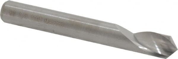 M.A. Ford - 1/4" Head Diam, 1/4" Shank Diam, 1 Flute 100° Solid Carbide Countersink - Exact Tool & Supply