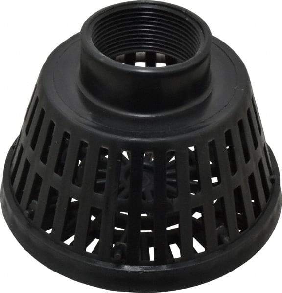 Made in USA - Suction Strainer - HDPE, For Use with Pacer Pump - Exact Tool & Supply