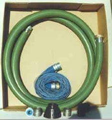 Value Collection - Hose Accessory Kit - Polypropylene Connections/HDPE Strainer, For Use with Pacer Pump - Exact Tool & Supply