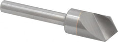 M.A. Ford - 1/2" Head Diam, 1/4" Shank Diam, 1 Flute 100° Solid Carbide Countersink - Exact Tool & Supply