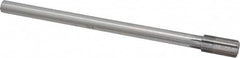 Made in USA - 9/16" Diam, 7/16" Max Diam Straight Shank, 1-1/8" Flute Length, Machine Expansion Reamer - Exact Tool & Supply