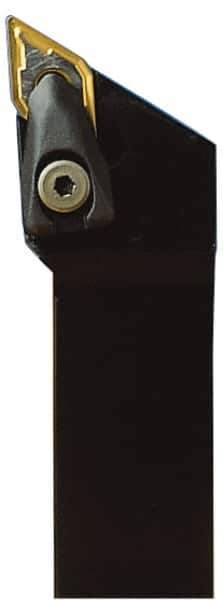 Seco - DDJN, Left Hand Cut, 3/4" Shank Height x 3/4" Shank Width, Negative Rake Indexable Turning Toolholder - 4-1/2" OAL, DN..43. Insert Compatibility, Series Clamp Lock - Exact Tool & Supply