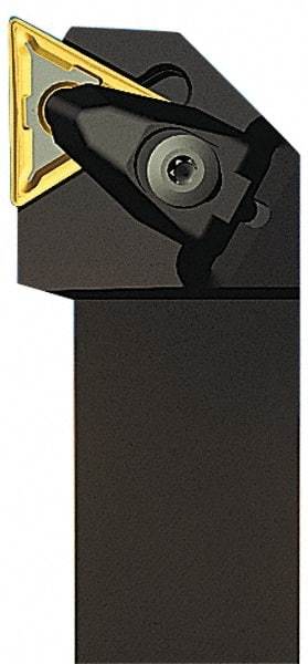 Seco - DTJN, Right Hand Cut, 3/4" Shank Height x 3/4" Shank Width, Negative Rake Indexable Turning Toolholder - 4-1/2" OAL, TN..33. Insert Compatibility, Series Clamp Lock - Exact Tool & Supply