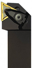 Seco - DTJN, Right Hand Cut, 3/4" Shank Height x 3/4" Shank Width, Negative Rake Indexable Turning Toolholder - 4-1/2" OAL, TN..33. Insert Compatibility, Series Clamp Lock - Exact Tool & Supply