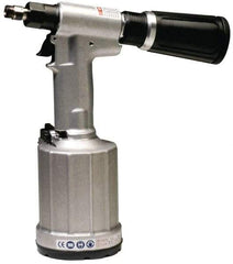 HUCK - Up to 1/4" Capacity, Air Riveting Hammer - 1.026" Long Stroke, 1/4" Inlet - Exact Tool & Supply