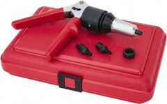 HUCK - #8 to 3/8" Manual Rivet Nut Tool Kit - Includes Nutsetter, 2 Pullup Studs, 2 Driving Anvils - Exact Tool & Supply