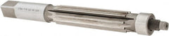 Made in USA - 7/8" Reamer Diam, 0.8700" Diam Straight Shank, 3-5/16" Flute Length, Hand Expansion Reamer - Exact Tool & Supply