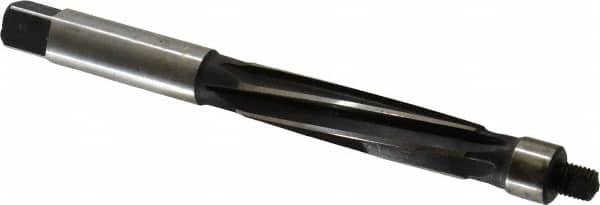 Made in USA - 9/16" Reamer Diam, Straight Shank, 2-1/8" Flute Length, Hand Expansion Reamer - Exact Tool & Supply