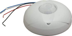 Leviton - 1,500 Square Ft. Coverage, Infrared Occupancy Sensor Wall Switch - 24 VDC, Off-White - Exact Tool & Supply