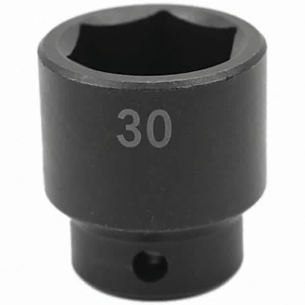 SK - Impact Socket - 1/2"DR 30MM IMPACT SOCKET - Exact Tool & Supply