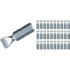 Square Contractor Grade Insert Bits #2 × 25mm (30 Piece Bulk Pack) - Exact Tool & Supply