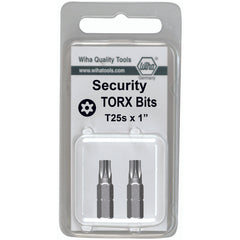 Security Torx Insert Bit On 5/16″ Hex Drive T55s × 35mm (2 Bit Pack) - Exact Tool & Supply