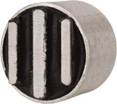 Mag-Mate - 1/4-2 Thread, 1" Diam, 3/4" High, 7.75 Lb Average Pull Force, Neodymium Rare Earth Pot Magnet - Aluminum Insulated - Exact Tool & Supply