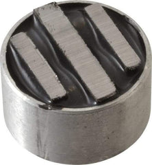 Mag-Mate - 5/16-18 Thread, 1-1/4" Diam, 3/4" High, 18 Lb Average Pull Force, Neodymium Rare Earth Pot Magnet - Aluminum Insulated - Exact Tool & Supply