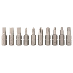 10PC SLOT/PHIL/TORX BIT SET - Exact Tool & Supply
