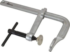 Gibraltar - 4-3/4" Throat Depth, 7-7/8" Max Capacity, Standard Sliding Arm Clamp - 2,200 Lb Clamping Pressure - Exact Tool & Supply