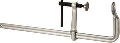 Gibraltar - 4-3/4" Throat Depth, 19-11/16" Max Capacity, Standard Sliding Arm Clamp - 1,650 Lb Clamping Pressure - Exact Tool & Supply