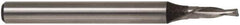 Onsrud - 1/4" Cutting Diam x 3/4" Length of Cut, 2 Flute, Downcut Spiral Router Bit - Uncoated, Right Hand Cut, High Speed Steel, 3-1/4" OAL x 1/2" Shank Diam, Double Edge, 19 to 32° Helix Angle - Exact Tool & Supply