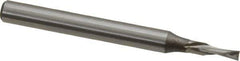 Onsrud - 1/8" Cutting Diam x 5/16" Length of Cut, 2 Flute, Downcut Spiral Router Bit - Uncoated, Right Hand Cut, High Speed Steel, 2-5/8" OAL x 1/4" Shank Diam, Double Edge, 19 to 32° Helix Angle - Exact Tool & Supply
