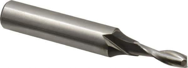 Onsrud - 1/4" Cutting Diam x 3/4" Length of Cut, 2 Flute, Upcut Spiral Router Bit - Uncoated, Right Hand Cut, High Speed Steel, 3-1/4" OAL x 1/2" Shank Diam, Double Edge, 19 to 32° Helix Angle - Exact Tool & Supply
