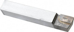 Made in USA - 5/8 x 5/8" Shank, Square Shoulder Turning Single Point Tool Bit - AR-10, Grade C2 - Exact Tool & Supply