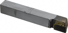 Made in USA - 1/2 x 1/2" Shank, Square Shoulder Turning Single Point Tool Bit - AL-8, Grade C2 - Exact Tool & Supply