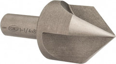Keo - 1-1/4" Head Diam, 1/2" Shank Diam, 3 Flute 82° High Speed Steel Countersink - Exact Tool & Supply