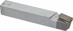 Made in USA - 5/8 x 5/8" Shank, Lead Angle Turning Single Point Tool Bit - BR-10, Grade C2 - Exact Tool & Supply