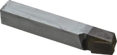 Made in USA - 3/8 x 3/8" Shank, Lead Angle Turning Single Point Tool Bit - BL-6, Grade C2 - Exact Tool & Supply