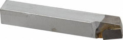 Made in USA - 7/16 x 7/16" Shank, Lead Angle Turning Single Point Tool Bit - BL-7, Grade C2 - Exact Tool & Supply