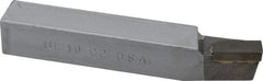 Made in USA - 5/8 x 5/8" Shank, Lead Angle Turning Single Point Tool Bit - BL-10, Grade C2 - Exact Tool & Supply