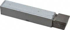 Made in USA - 3/4 x 3/4" Shank, Square Nose Single Point Tool Bit - C-12, Grade C2 - Exact Tool & Supply