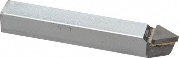 Made in USA - 1/2 x 1/2" Shank, Threading Single Point Tool Bit - E-8, Grade C2 - Exact Tool & Supply