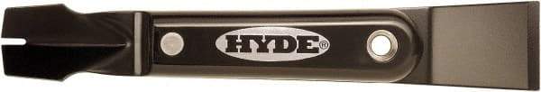 Hyde Tools - Stiff Steel 2-Edge Scraper - 1-1/4" Blade Width - Exact Tool & Supply