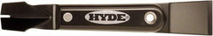 Hyde Tools - Stiff Steel 2-Edge Scraper - 1-1/4" Blade Width - Exact Tool & Supply